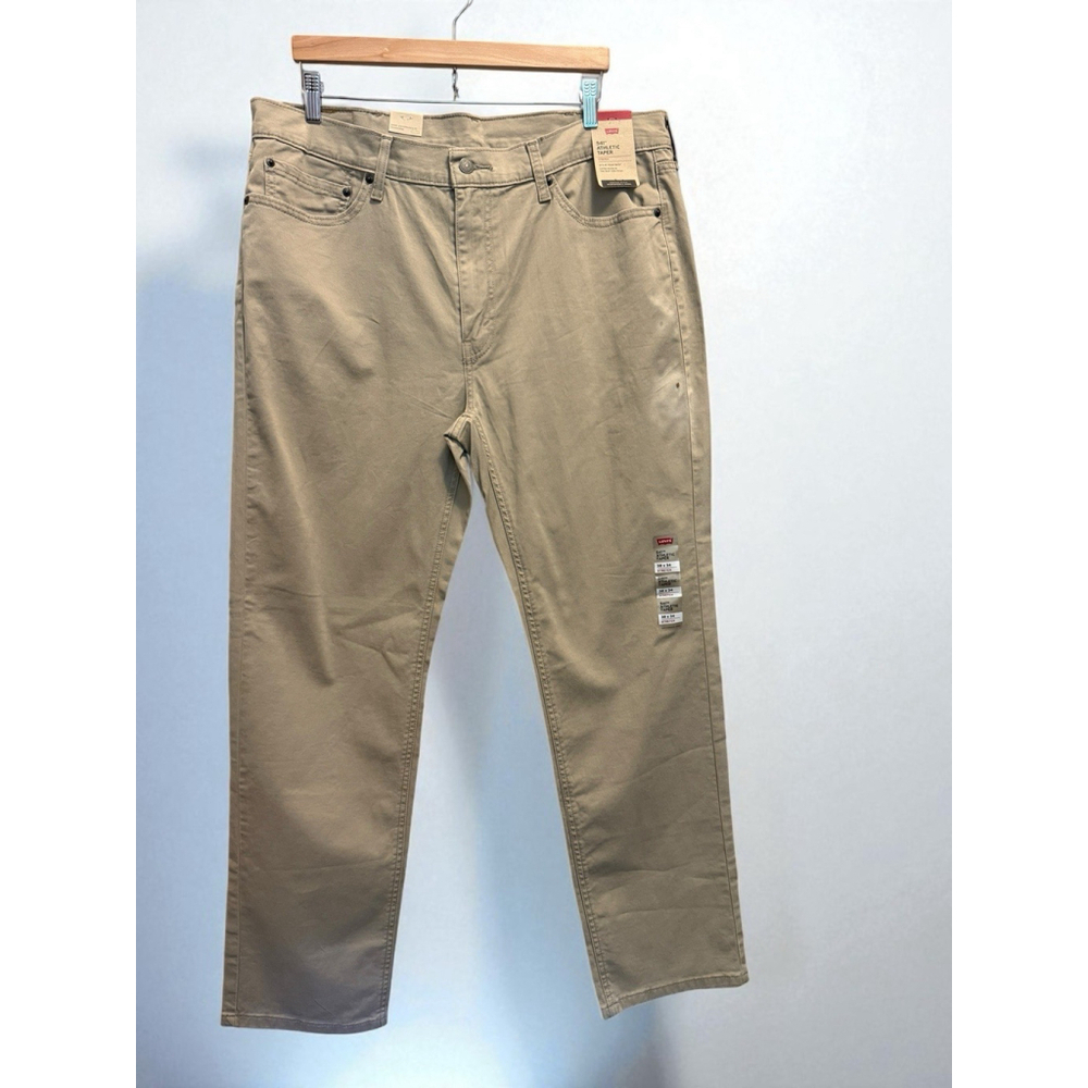 Levi's 541 Athletic Fit Jeans Men's 38x33 New With Tags Flawed‎ Tan Lightweight